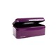 image 3 of CALITEK Bread Bin Kitchen Counter Vintage Style Coated Carbon Steel Purple Purple