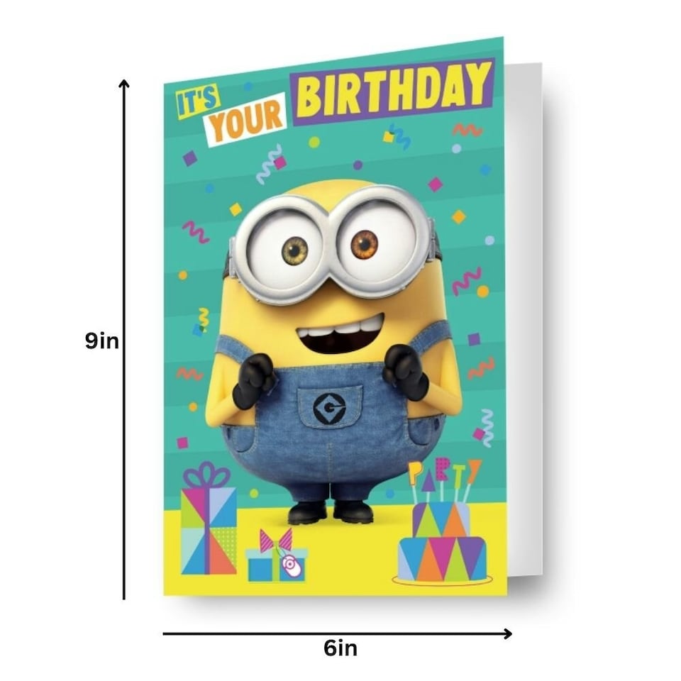image 1 of DESPICABLE ME LENTICULAR 3D-EFFECT CARD