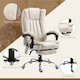 image 6 of Vinsetto 6-Point Vibrating Heat Massage Chair w/ Microfibre Charcoal Grey