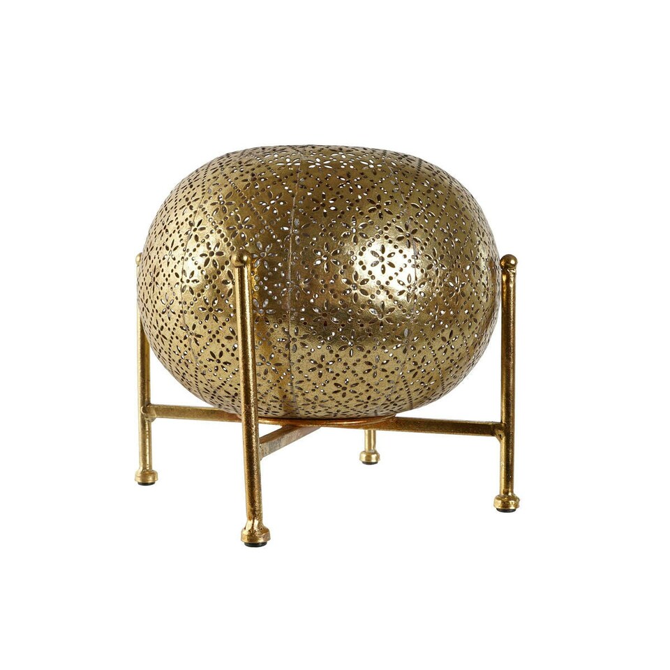 image 1 of Candleholder Home ESPRIT Golden Metal Crystal 24 x 24 x 20 cm N/A