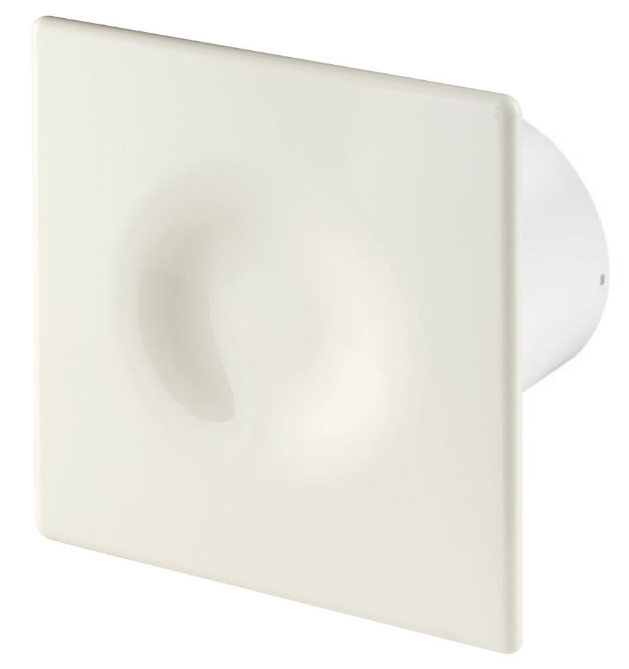 image 1 of 125mm Timer ORION Extractor Fan Ecru ABS Front Panel Wall Ceiling Ventilation