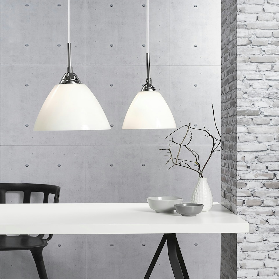 image 1 of Read 20 | Pendant | Glass White