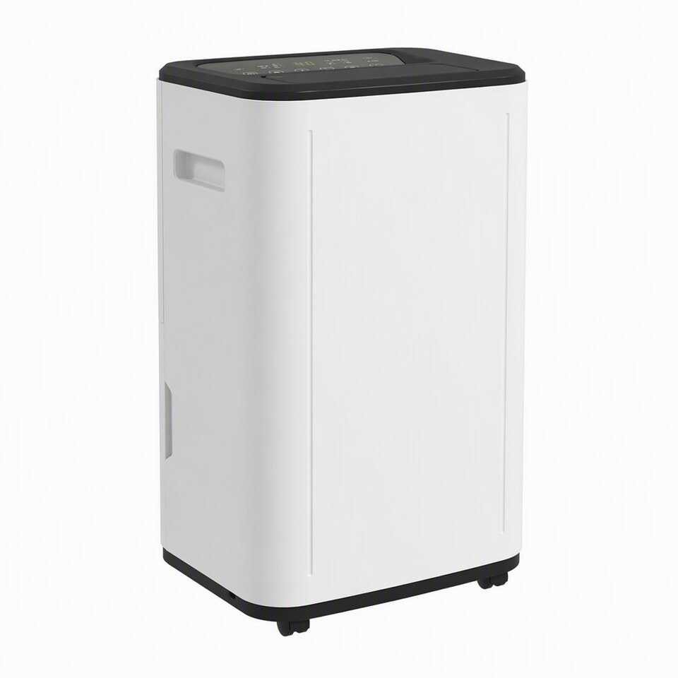 image 1 of HOMCOM 20L/Day 6L Dehumidifier, Portable Quiet Air Dehumidifier for Laundry