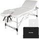 image 1 of Massage Table Ko Tao - 3 zones, 78cm wide, aluminium frame, folding, carry bag | White | white | 1