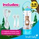 image 2 of Brush Baby WildOnes™ Bear Kids Electric Rechargeable Toothbrush & Applemint Toothpaste