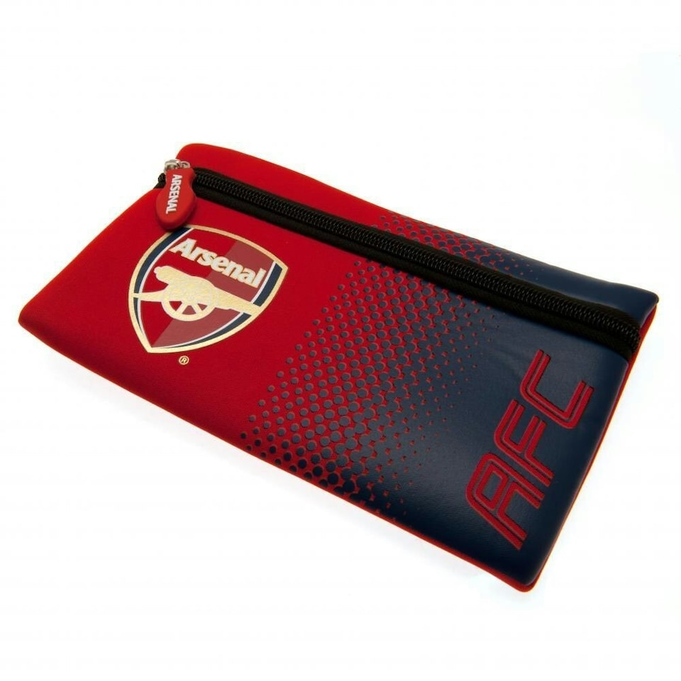 image 1 of Arsenal FC Pencil Case - Red/Blue - One Size
