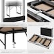 image 5 of Folding Table Trestle Camping Party Picnic BBQ Stall Garden Indoor Outdoor