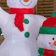 image 8 of 1.5m Light up Christmas Inflatable Snowman Family with 12 White LEDs