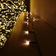 image 2 of 1000 LED 100m Premier Christmas Indoor Outdoor Multi Function Battery Operated String Lights with Timer in Vintage Gold