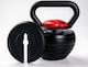 image 1 of Strongology 7-in-1 Adjustable Smart Kettlebell up to 18kg Black with Red Dial Home Fitness Gym Equipment | Multi | 18