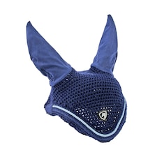 ARMA Badge Horse Ear Bonnet - Navy - Full