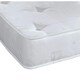 image 2 of Hand-Tufted Innerspring Mattress - 9" Deep, Medium Soft Comfort White | King