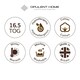 image 7 of Opulent Home Lightweight 100% Cotton 16.5 Tog Winter Duvet – Breathable, Anti-Allergy, Hypoallergenic Hollowfibre Quilt