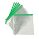 image 5 of Pack of 12 A5 Green Zip Zippy Bags