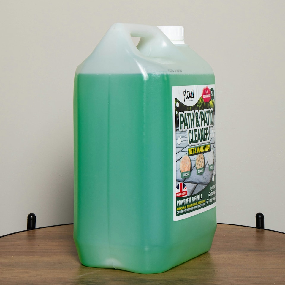 image 1 of 5 Litre Wet & Walk Away Patio Surface Cleaner Concentrate