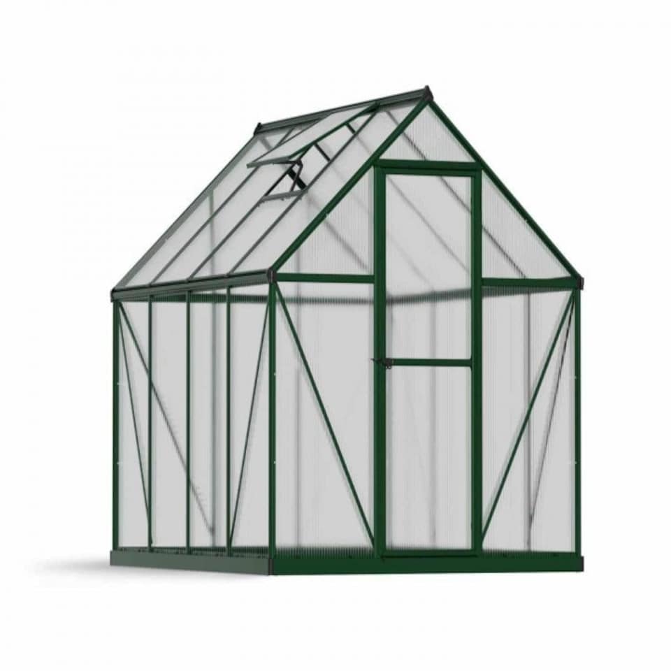 image 1 of Greenhouse Mythos 6 x 8 - Polycarbonate - L247 x W185 x H208 cm - Green