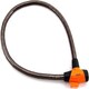 image 4 of Sport Direct Bike/E-Bike Heavy Duty Armoured Steel Cable Lock with Free LED Key 15mm x 85cm Black
