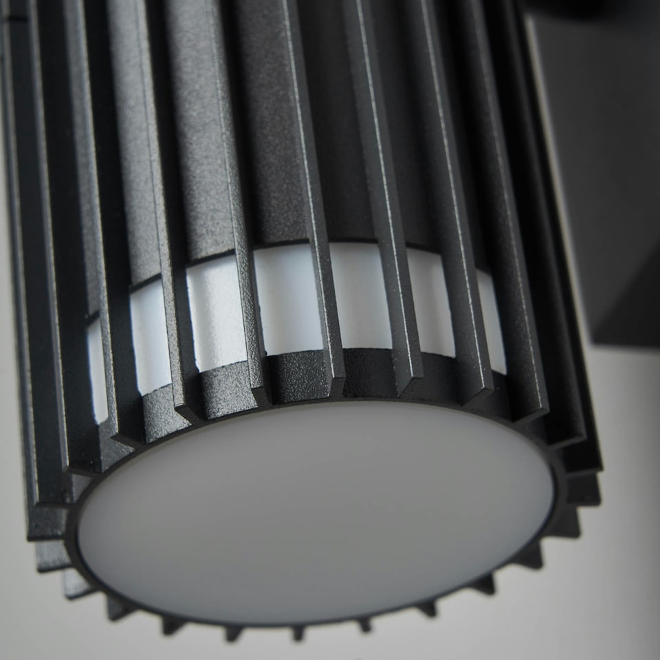 image 1 of BHS Zeb Outdoor Up and Down Wall Light, Anthracite