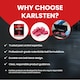 image 3 of Karlsten Rat & Mouse Killer Blocks 300g - All-Weather Wax Bait with Difenacoum for Rodent Control
