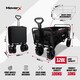 image 2 of MoverX 120L Folding Camping Trolley Festival Wagon