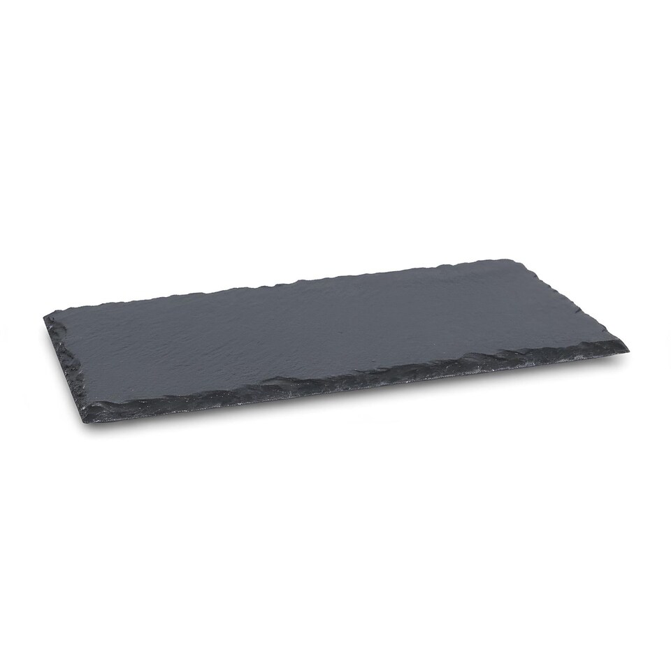 image 1 of Argon Tableware Natural Slate Serving Board - 20 x 11cm