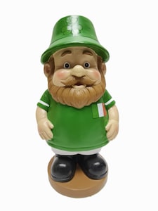 Garden Gnome - Ireland hand painted