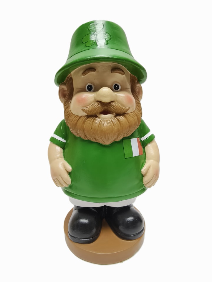 image 1 of Garden Gnome - Ireland hand painted