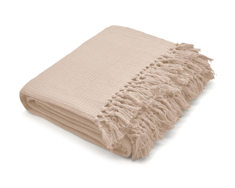 image 1 of Velosso Waffle Throw 100% Cotton