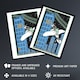 image 2 of Rendezvous on 968th Floor of a Skyscraper Jung Wall Art Poster Print 12X16"