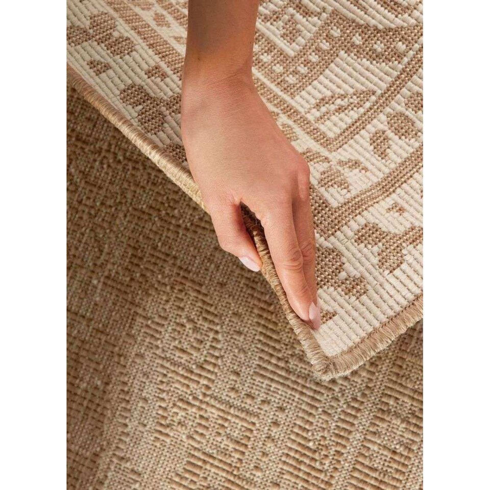 image 1 of The Rugs Rosel Reversible Rug – Indoor Outdoor Vintage Flat Woven Low Pile