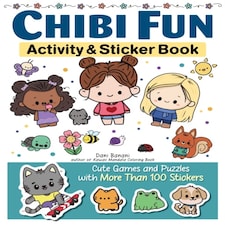 Chibi Fun Sticker Book Games & Puzzles