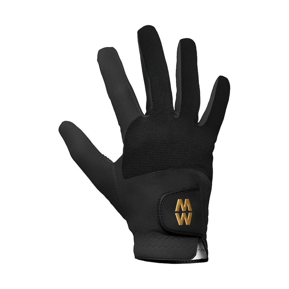MacWet Unisex Mesh Short Cuff Gloves - Black - 7.5cm Black | 7.5cm
