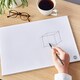 image 4 of Rhino A3 50 Sheets 5mm Squared Desk Pad