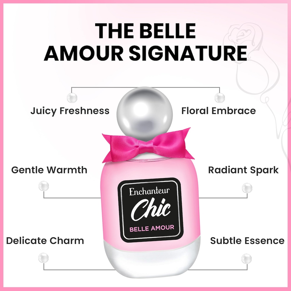 image 1 of Yardley London Enchanteur Chic Belle Amour EDT 50ml