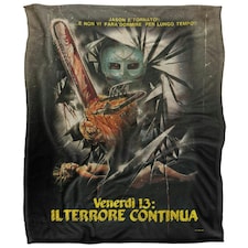 Friday The 13th Italian Blanket - Multicoloured - One Size