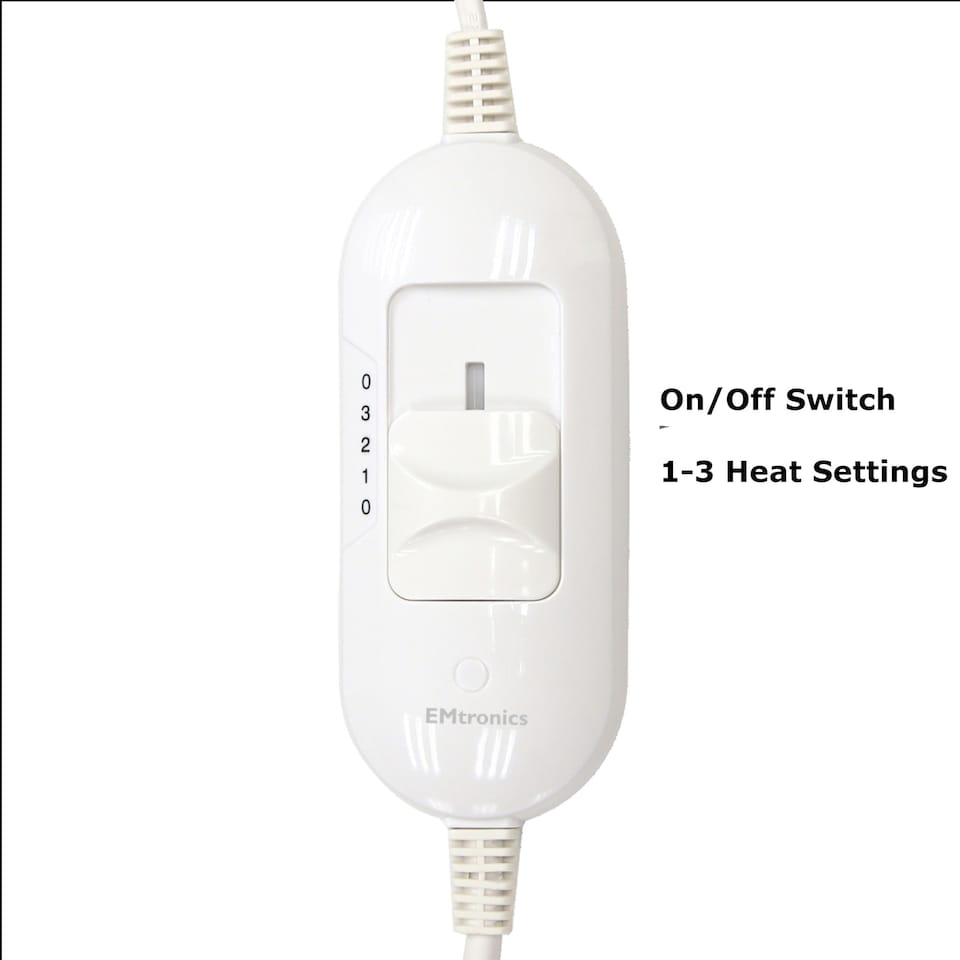 image 1 of EMtronics King Electric Blanket  - Size 165cm x 137cm