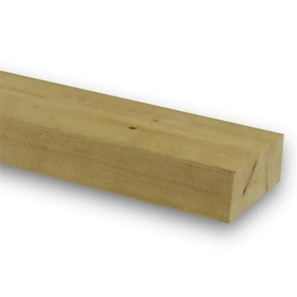 image 1 of PACK OF 10 (Total 10 Units) - 75mm x 150mm (6" x 3") Sawn Timber Carcassing Wood Softwood Timber - 4.8m Length