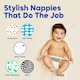 image 4 of Kim & Kimmy Nappies, Size 3, 6-11kg, 60 Pack, Little Clouds