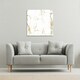 image 2 of Golden Marble (Canvas Print) 101 x 101 x 4cm