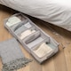 image 4 of Underbed Storage Bag with 5 Compartments Clothes Bedding Shoes & Accessories Organiser