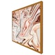 image 4 of Pink rippled marble (Picture Frame) Grey | XL