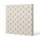 image 1 of Gold Shells (Canvas Print) 127 x 127 x 4cm