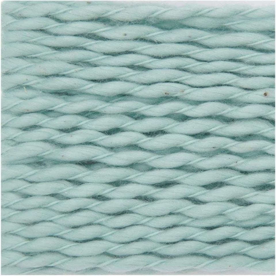 image 1 of Rico Design Yarn Creative So Cool + So Soft Cotton Chunky Light Blue | Blue