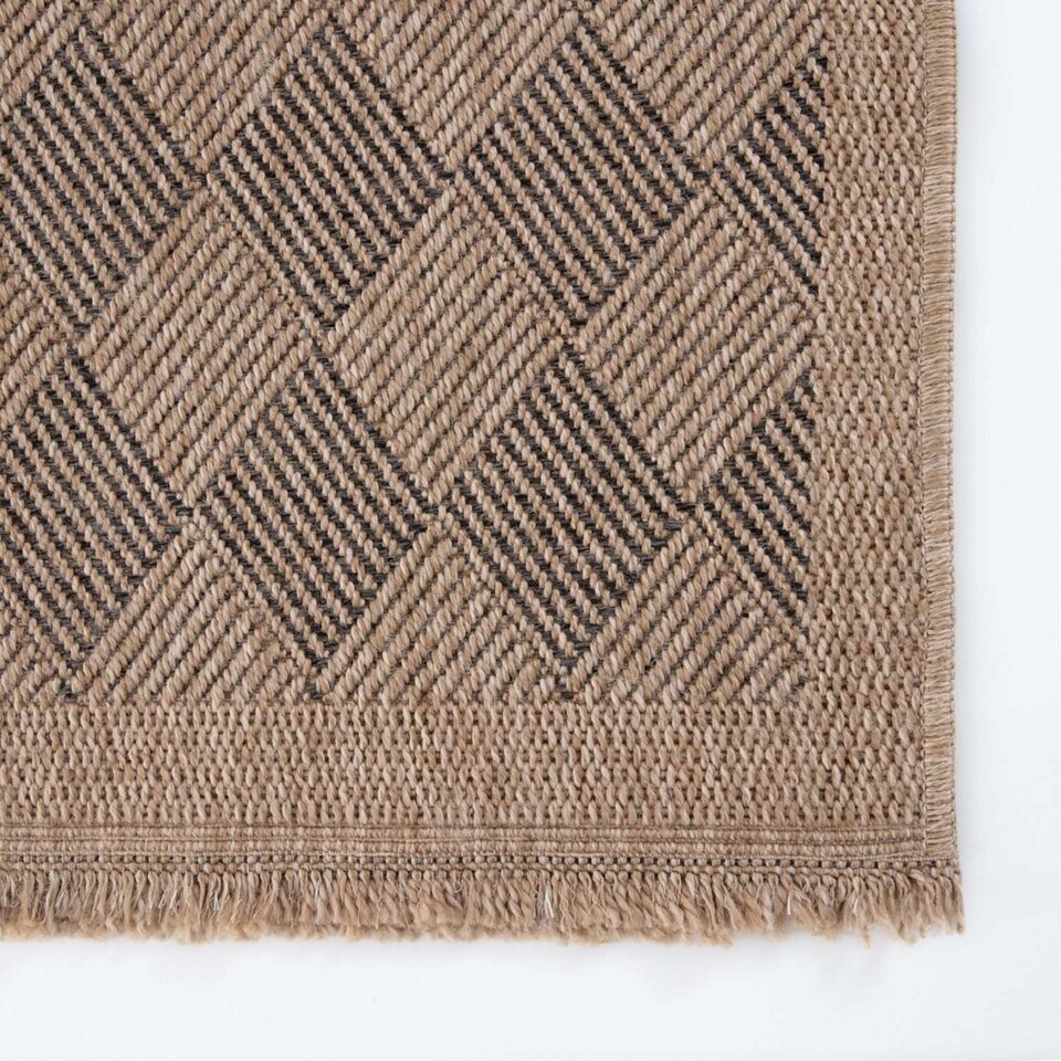 image 1 of The Rugs Nature Collection Diamond Design Outdoor Rugs  Garden Patio | 5300