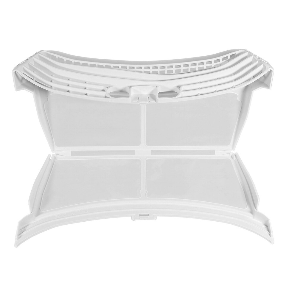 image 1 of SPARES2GO Complete Lint Screen Fluff Cage Filter compatible with Blomberg DHP LTS TKF Series Tumble Dryer (355mm x 70mm x 182mm)