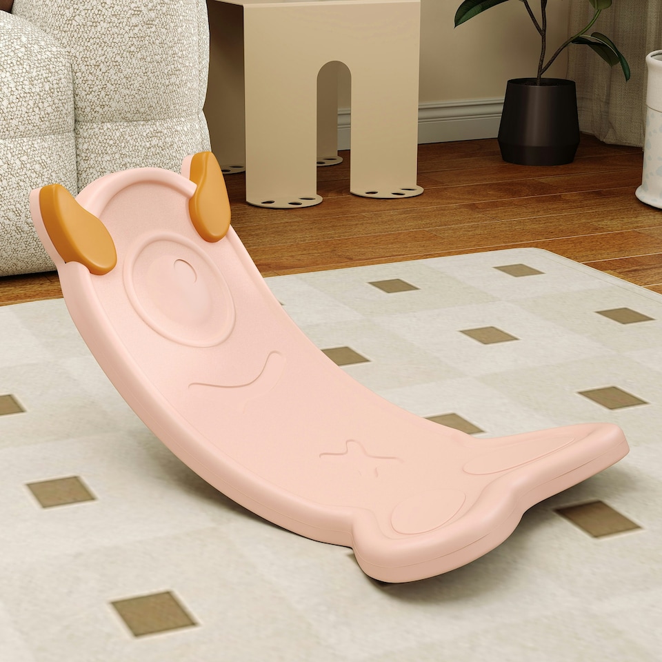 image 1 of AIYAPLAY Balance Board for Kids Balance Training & Sensory Play, Pink