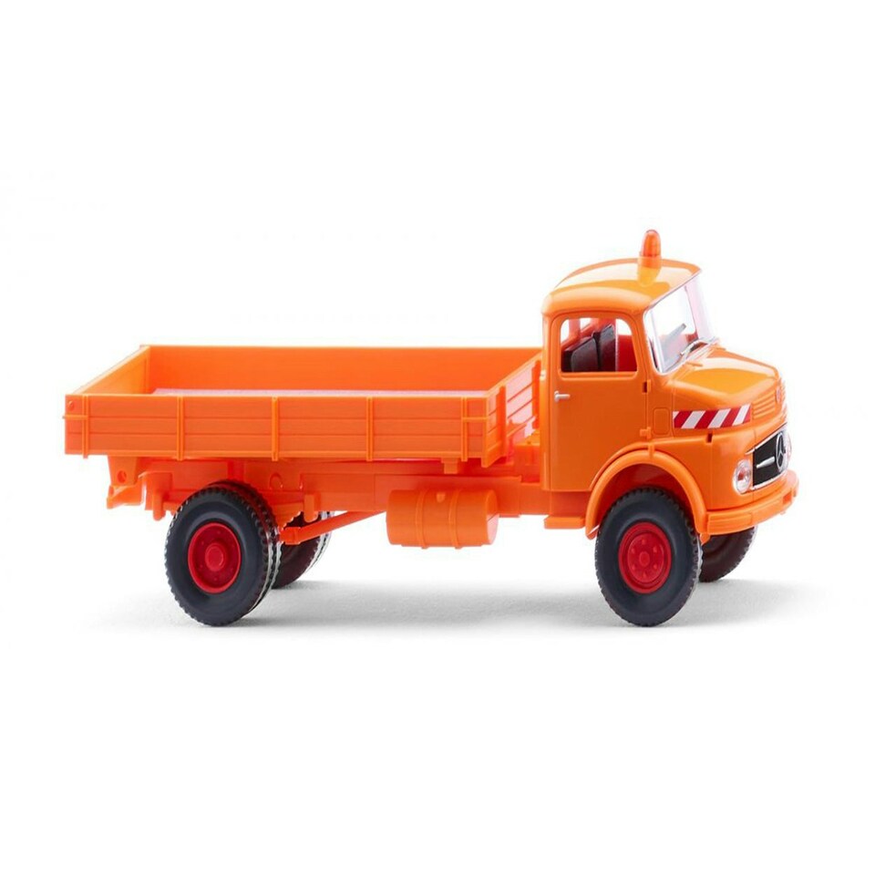 Wiking MB LAK 710 Flatbed Tipper Municipal Orange 1959-67