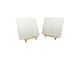 image 4 of 25x25cm Canvas Easel Set | White
