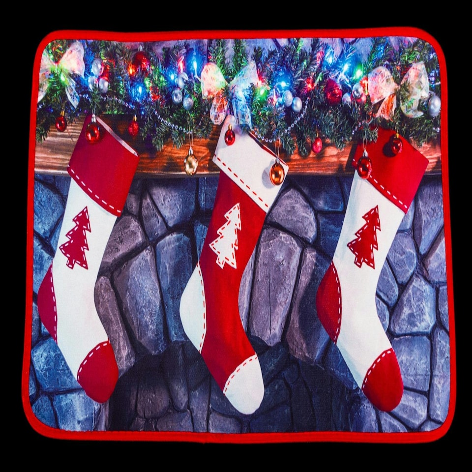 image 1 of 1 x Christmas Doormat Christmas Theme Printed Soft Anti-Slip Floor Mats Rugs Merry Christmas Indoor Outdoor Entrance Bathr