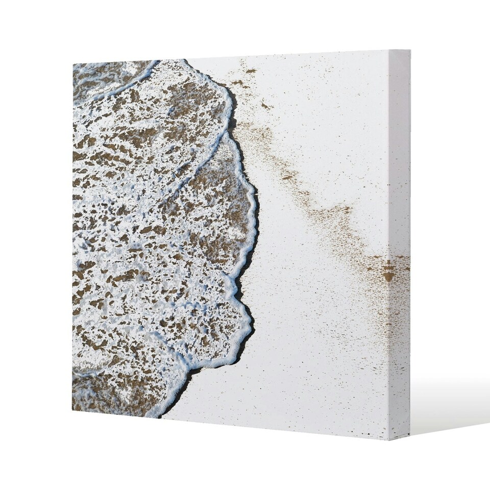image 1 of Beach Tide (Canvas Print) 46 x 46 x 4cm
